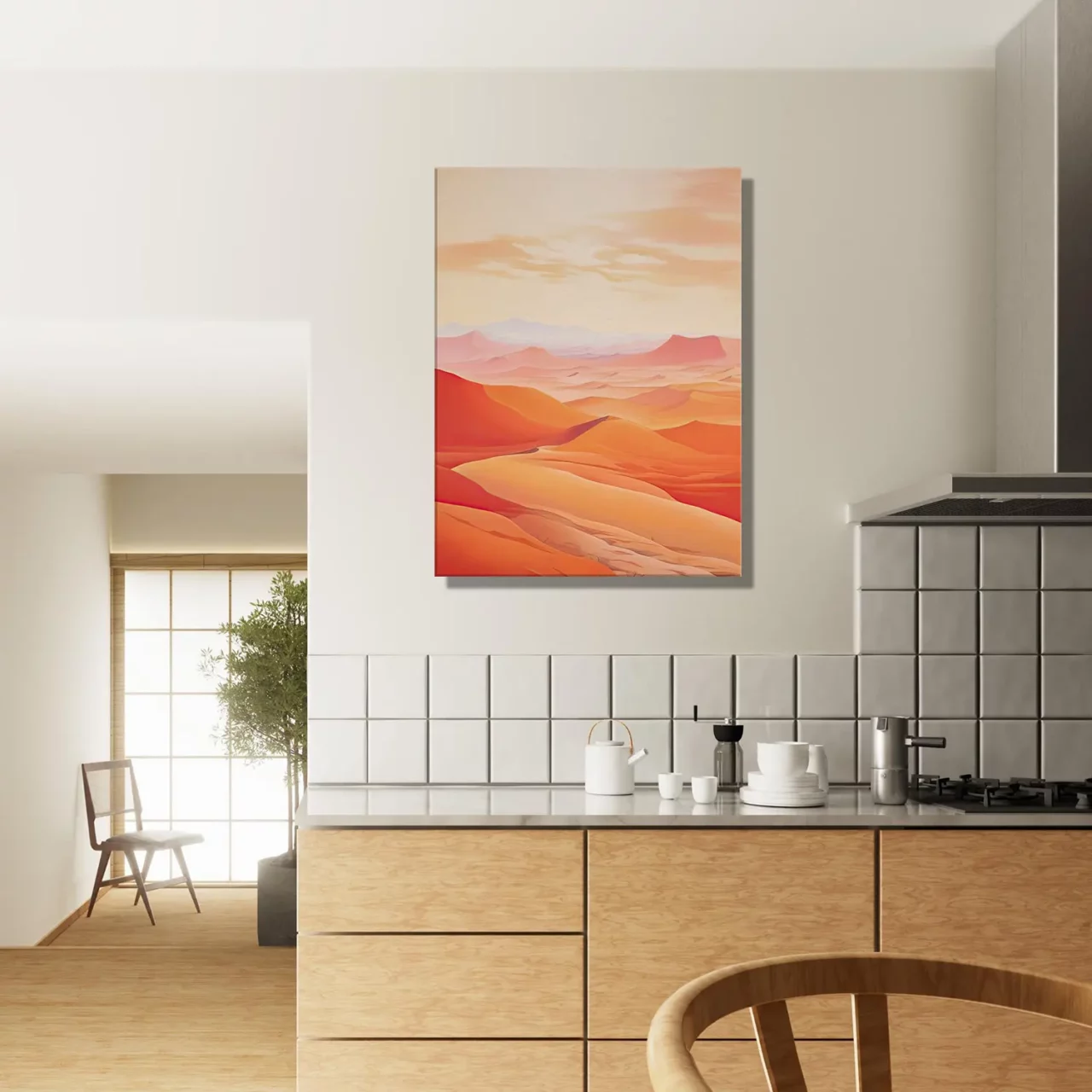 sable rouge des dunes du sahara