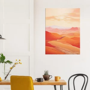 sable rouge des dunes du sahara