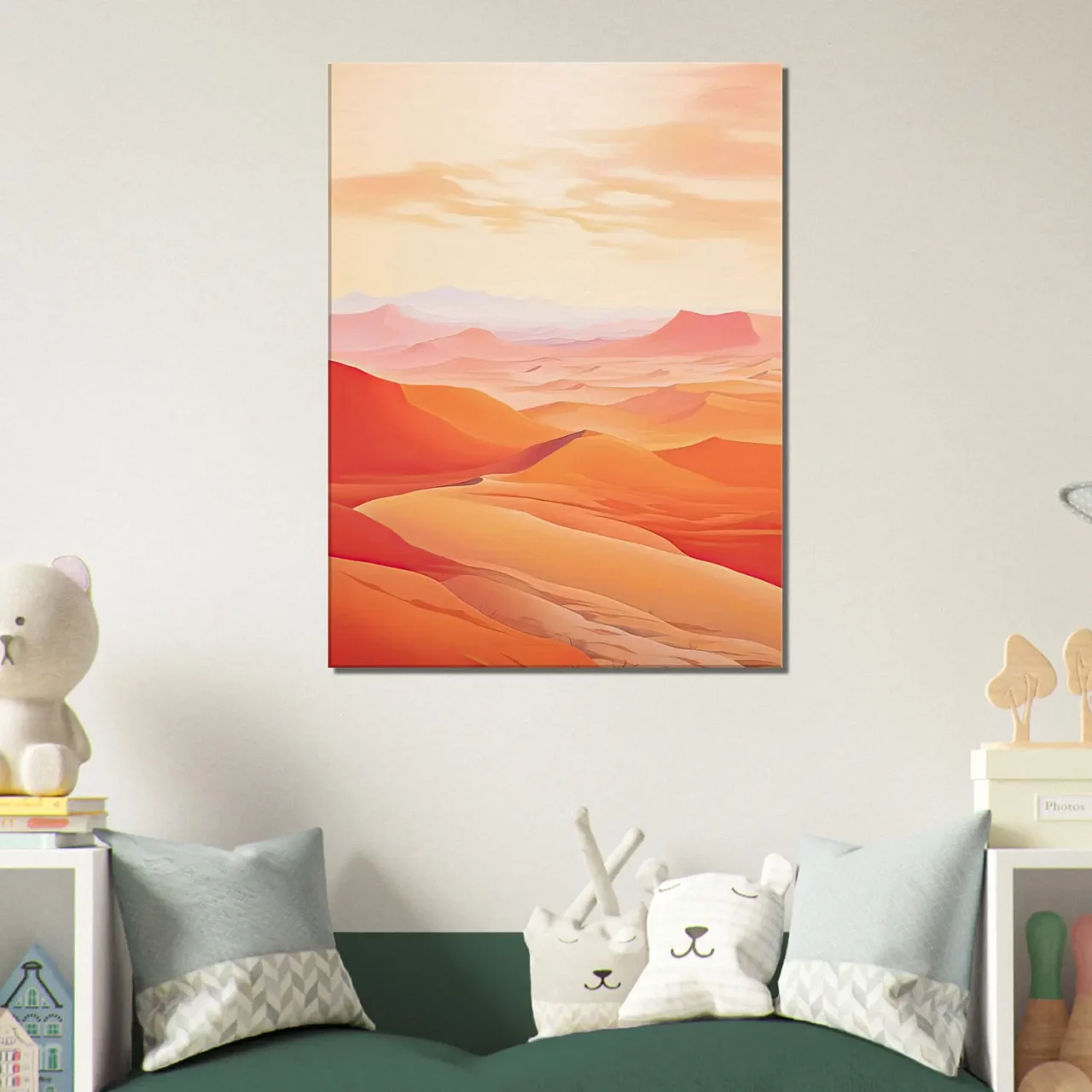 sable rouge des dunes du sahara