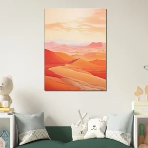 sable rouge des dunes du sahara