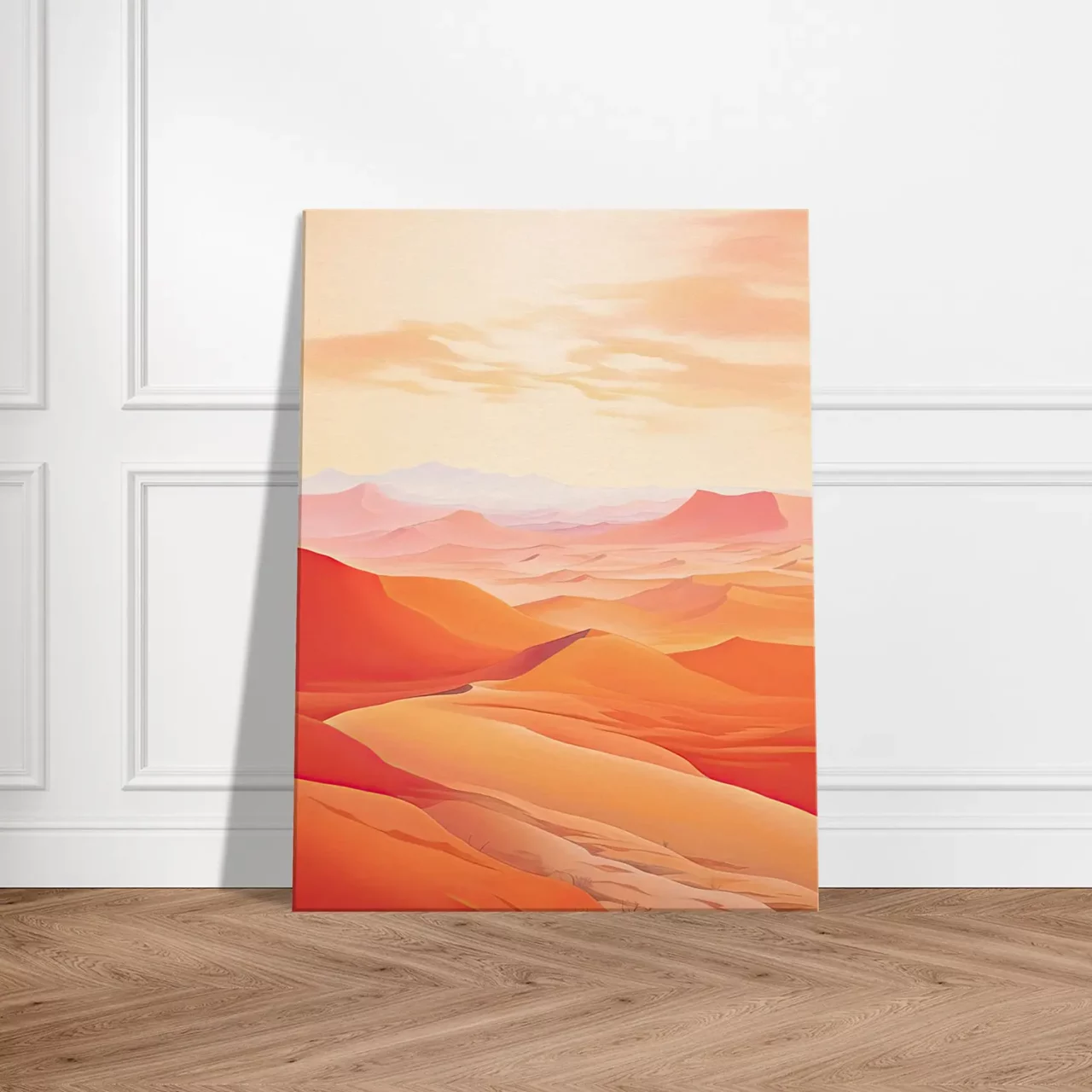 sable rouge des dunes du sahara