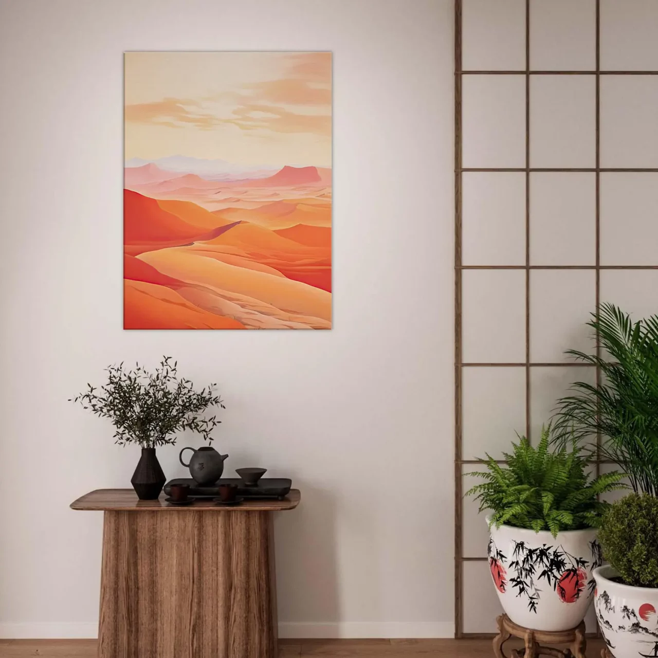 sable rouge des dunes du sahara