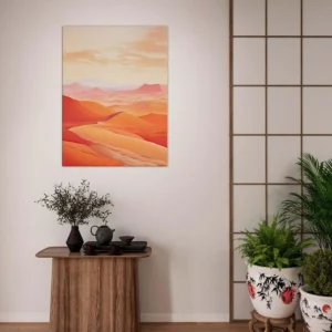 sable rouge des dunes du sahara