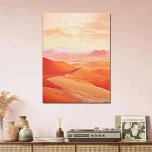 sable rouge des dunes du sahara