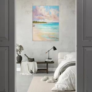 sérénité pastel et rêve côtier