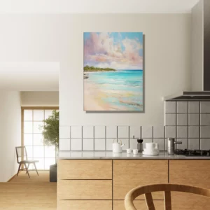 sérénité pastel et rêve côtier