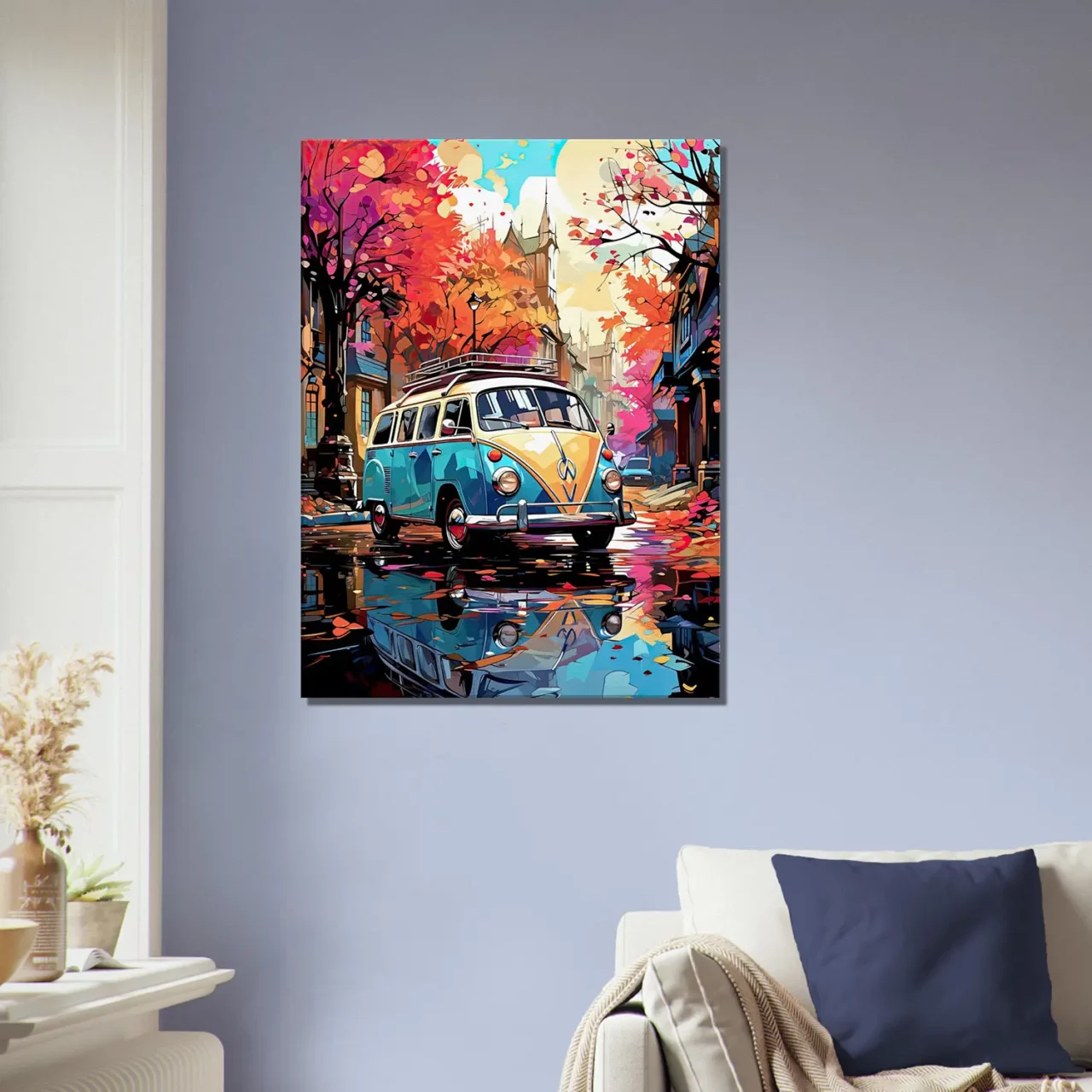 Tableau Van City Life Couleurs d’automne van city life couleurs d'automne