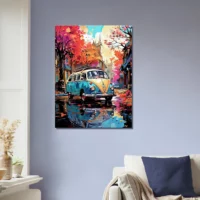 Tableau Van City Life Couleurs d’automne van city life couleurs d'automne