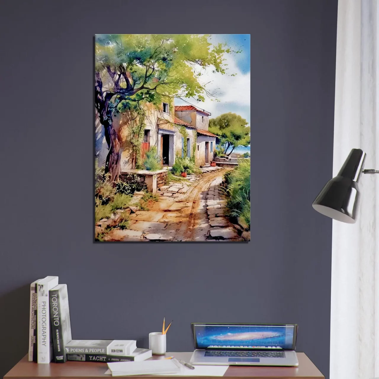 village pittoresque de l'ile d'oléron