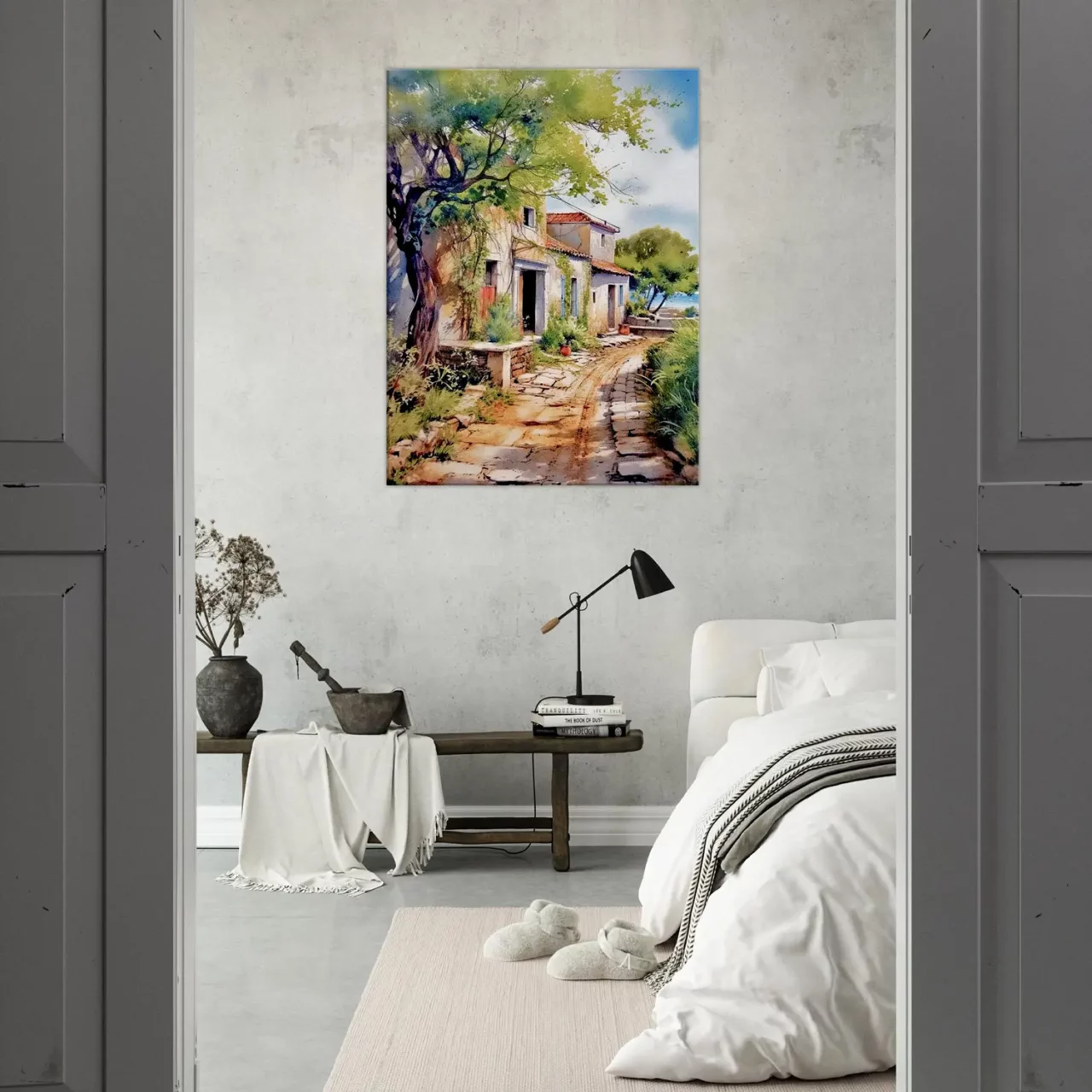 village pittoresque de l'ile d'oléron