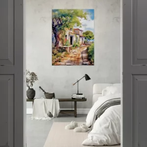 village pittoresque de l'ile d'oléron