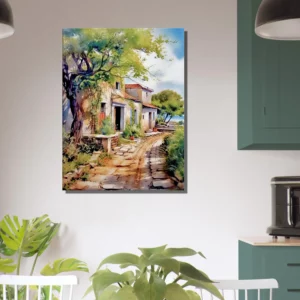 village pittoresque de l'ile d'oléron