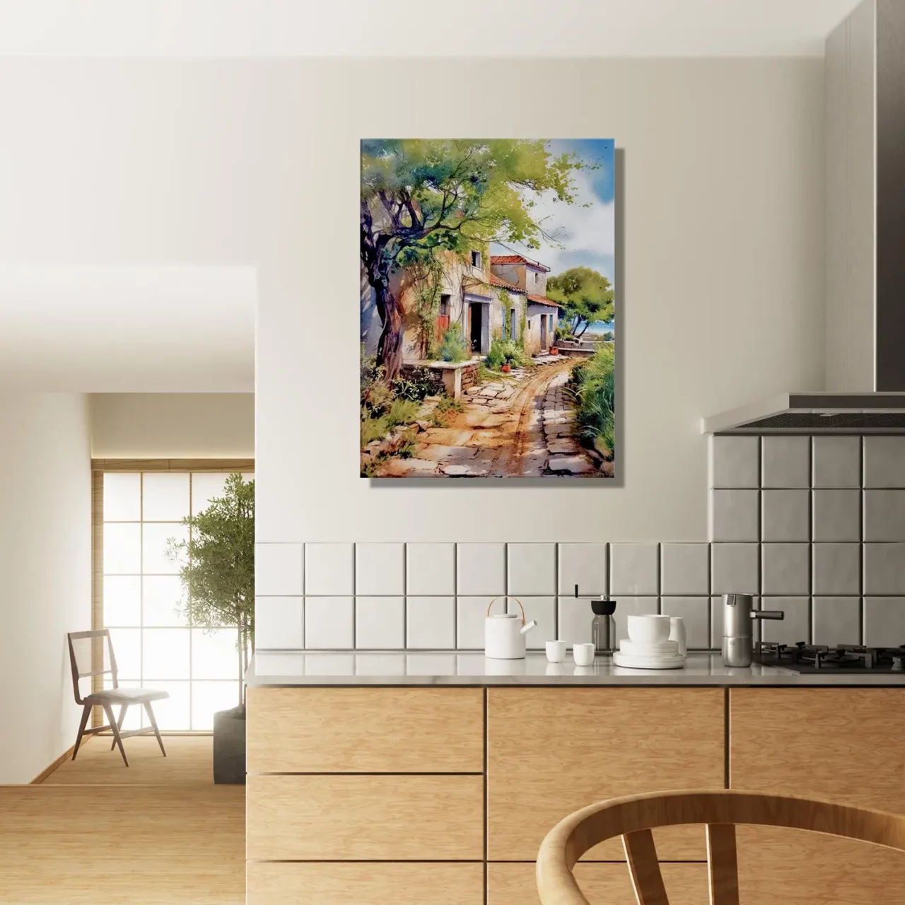 village pittoresque de l'ile d'oléron