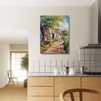 village pittoresque de l'ile d'oléron