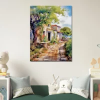 village pittoresque de l'ile d'oléron