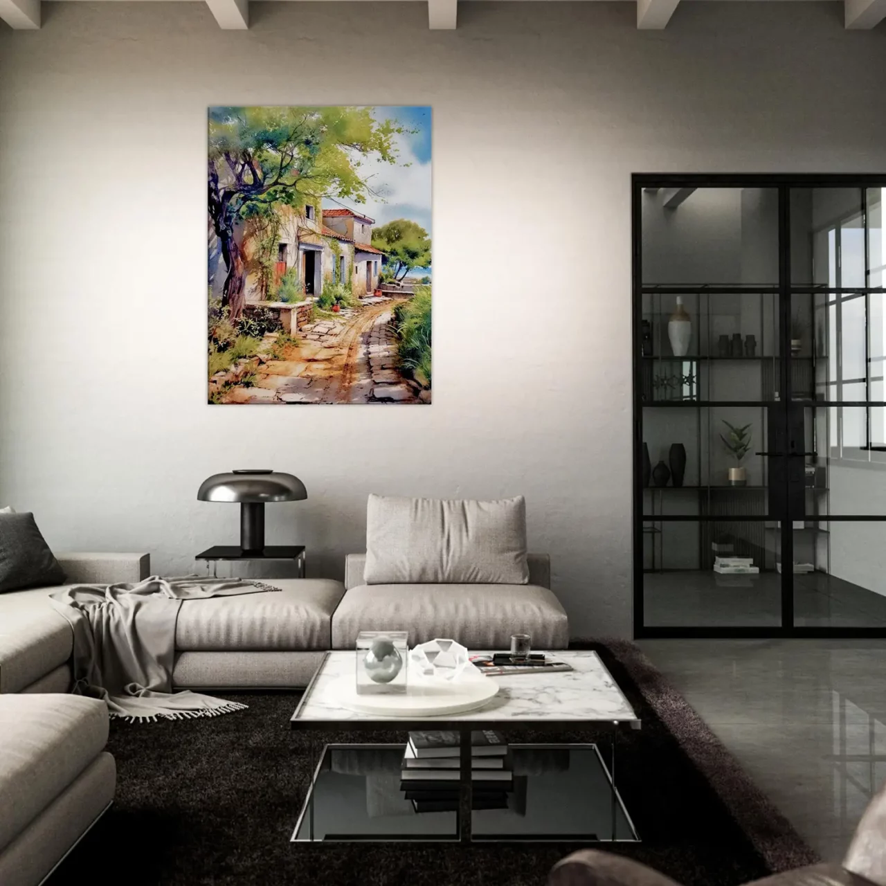 village pittoresque de l'ile d'oléron