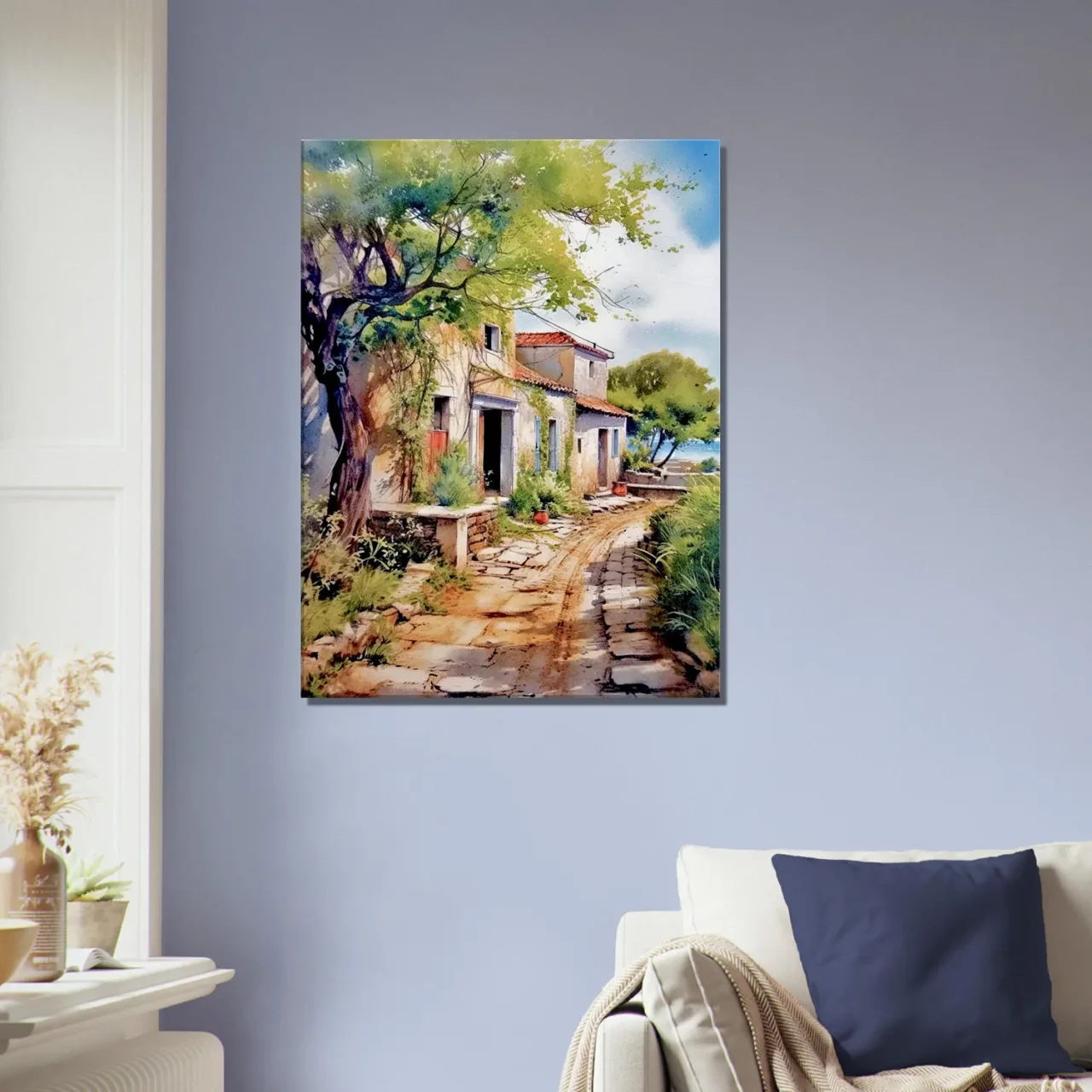 village pittoresque de l'ile d'oléron