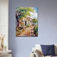 village pittoresque de l'ile d'oléron