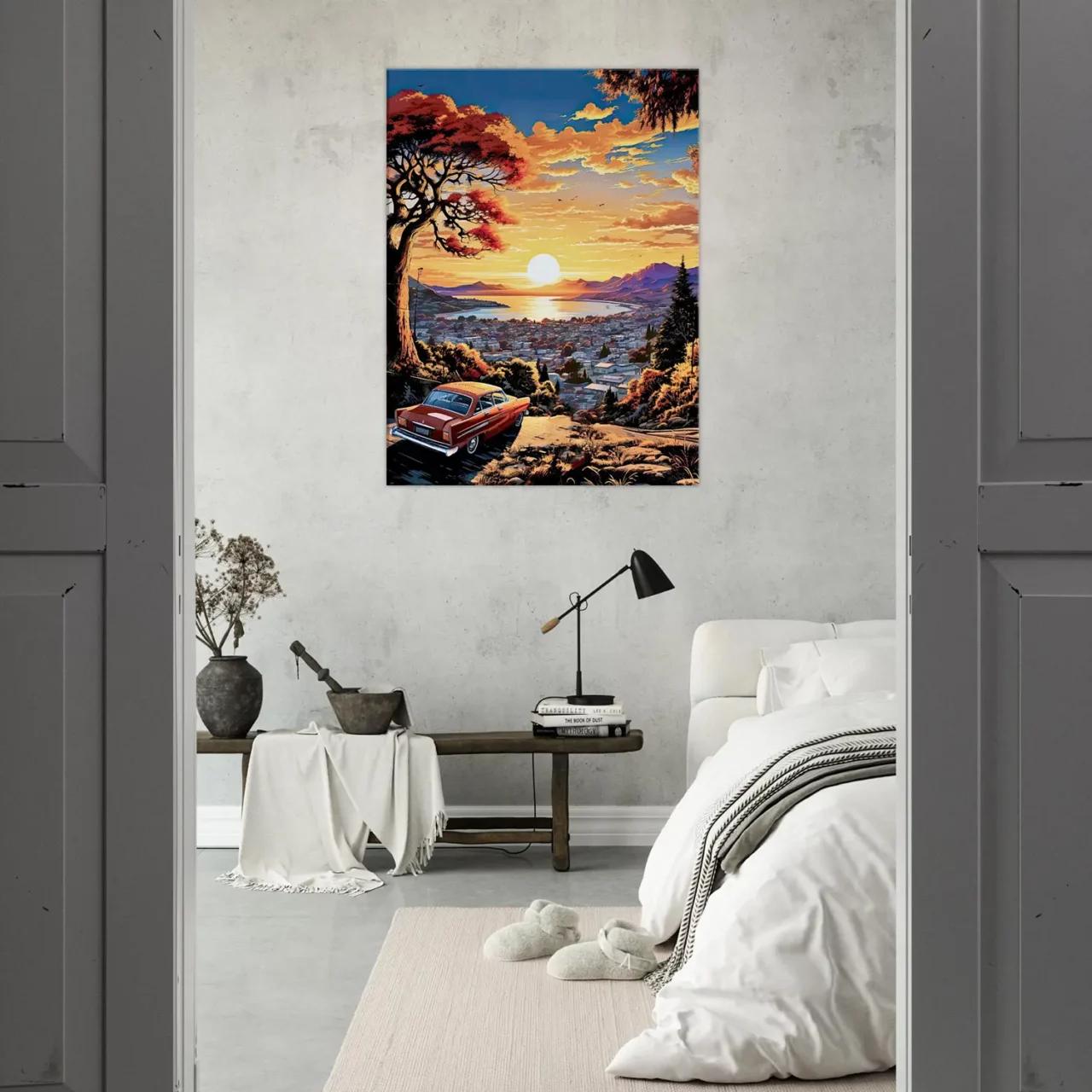 Cadre Vue sur la baie de San Francisco vue sur la baie de san francisco