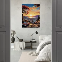 Cadre Vue sur la baie de San Francisco vue sur la baie de san francisco