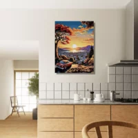 Cadre Vue sur la baie de San Francisco vue sur la baie de san francisco