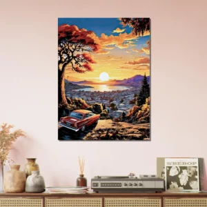 Cadre Vue sur la baie de San Francisco vue sur la baie de san francisco