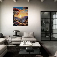 Cadre Vue sur la baie de San Francisco vue sur la baie de san francisco