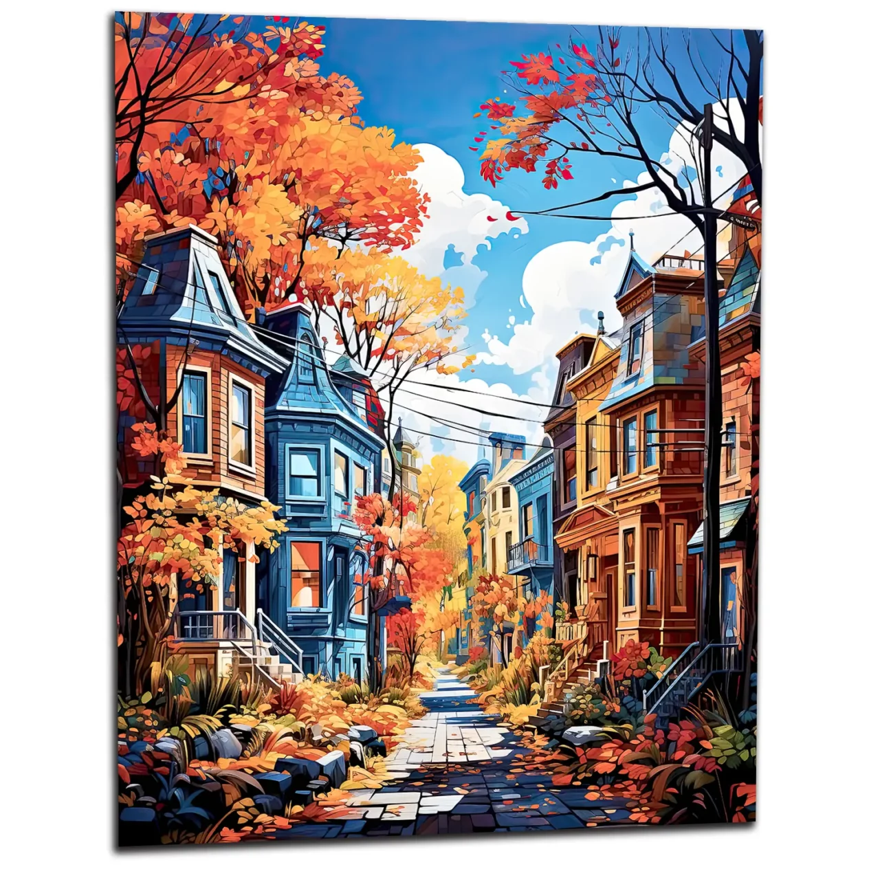 automne en ville : la magie de montréal