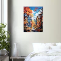 Tableau Automne en Ville : La Magie de Montréal automne en ville : la magie de montréal