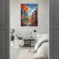 Tableau Automne en Ville : La Magie de Montréal automne en ville : la magie de montréal