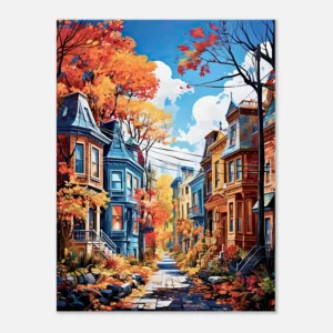 automne en ville : la magie de montréal