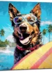 aventure tropicale d'un compagnon canin