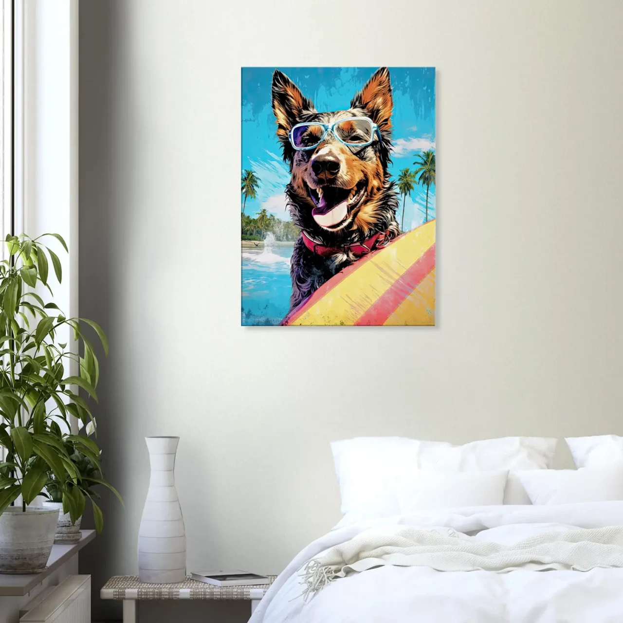 aventure tropicale d'un compagnon canin