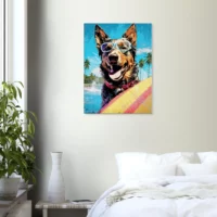 aventure tropicale d'un compagnon canin