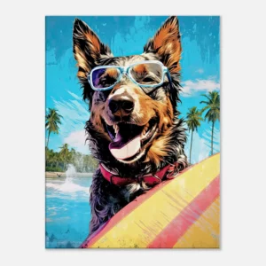 aventure tropicale d'un compagnon canin