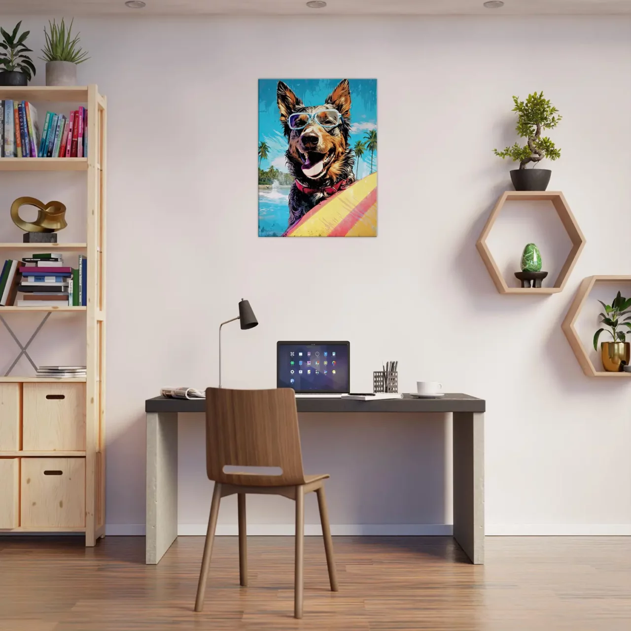 aventure tropicale d'un compagnon canin