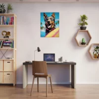 aventure tropicale d'un compagnon canin