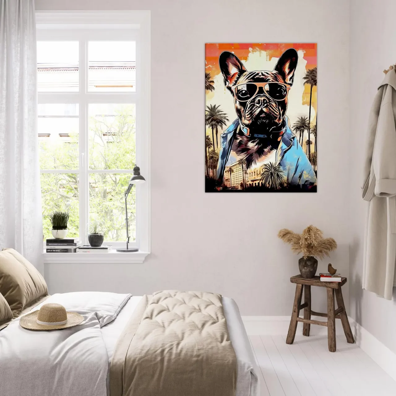 bouledogue français cool à los angeles