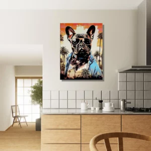 bouledogue français cool à los angeles