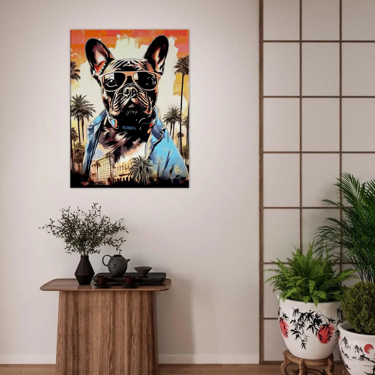 bouledogue français cool à los angeles