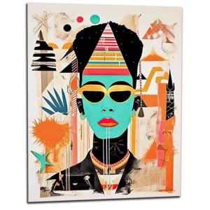 Eclat Egyptien en Style Urbain Basquiat