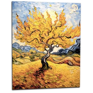 Réinterprétation Le Murier de Van Gogh