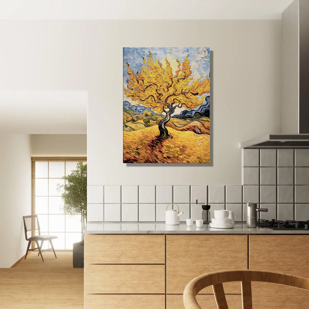 réinterprétation le murier de van gogh