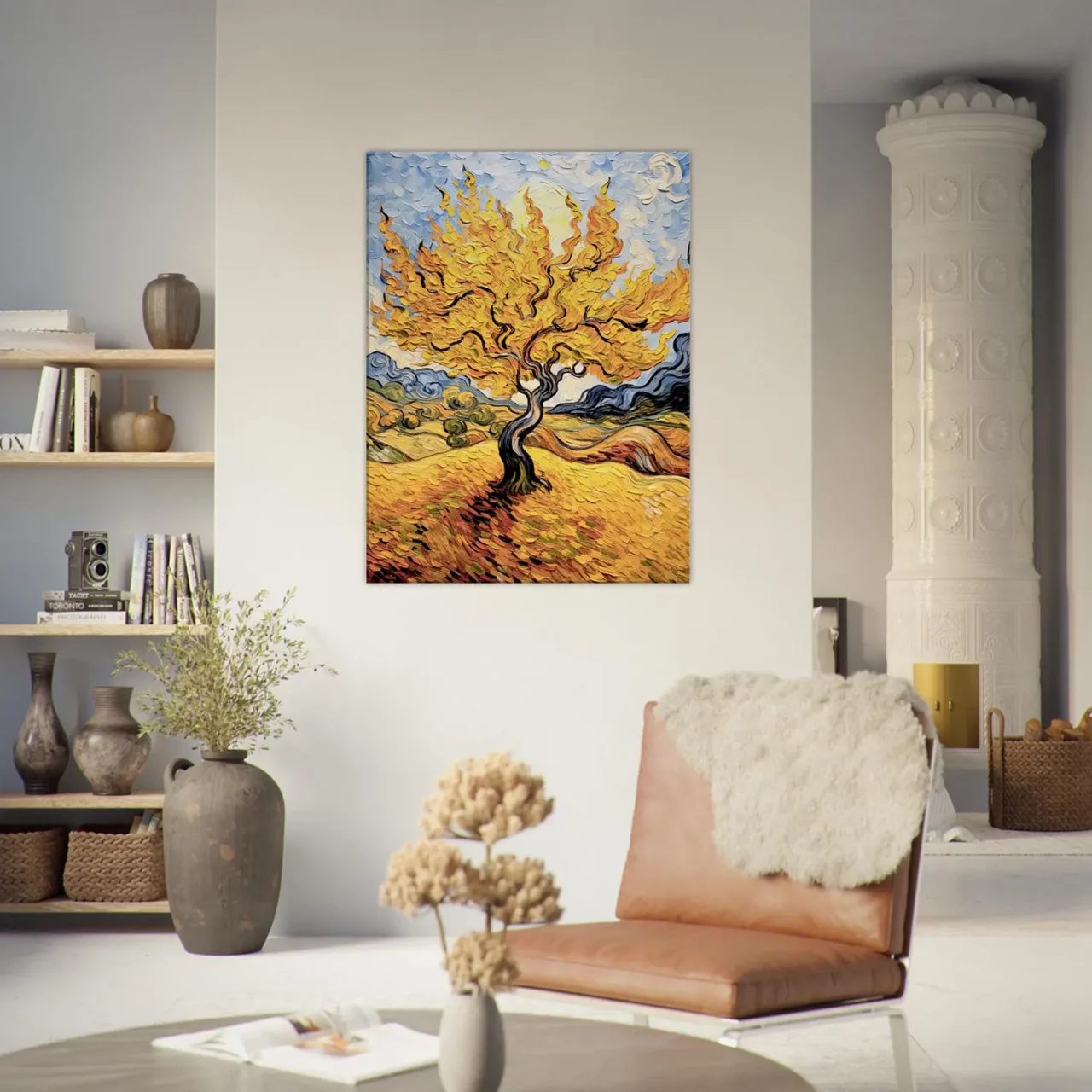 réinterprétation le murier de van gogh