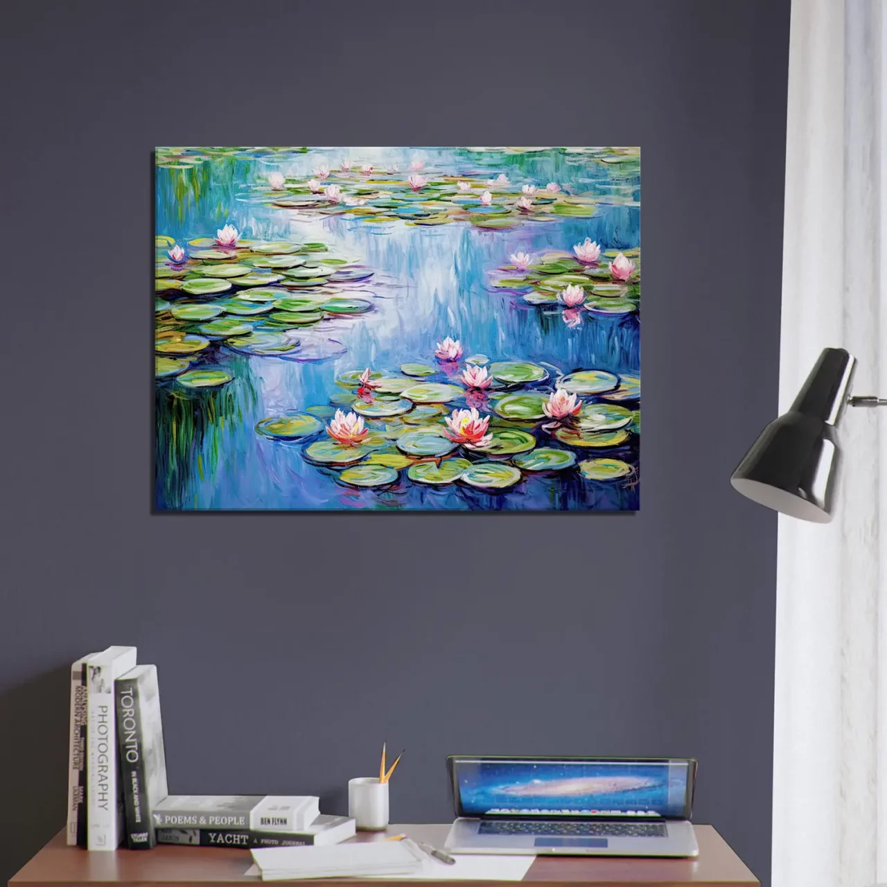 Tableau Les Nymphéas 2 – Claude Monet les nymphéas 2 claude monet