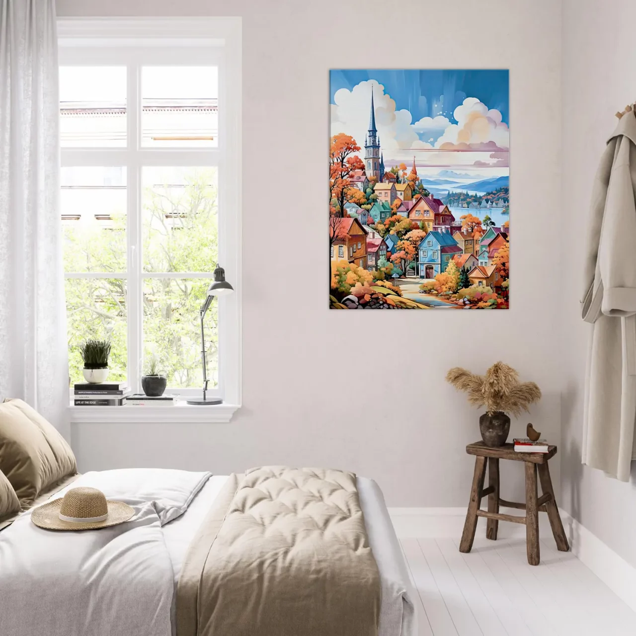 mont tremblant, village coloré