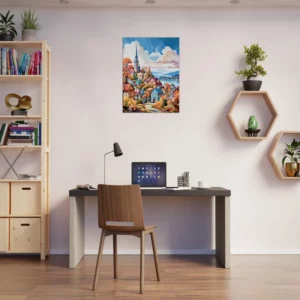 mont tremblant, village coloré