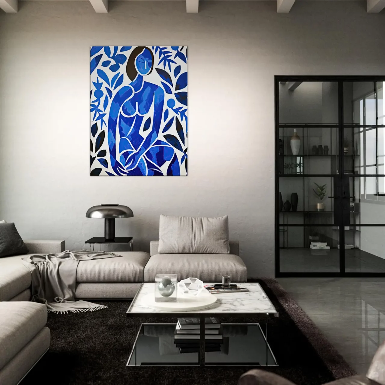 nu bleu matisse interprétation