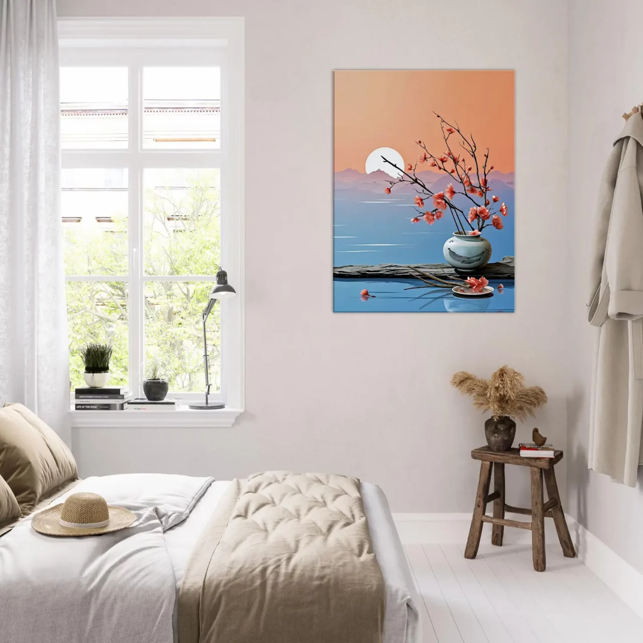 Cadre Reflets de Sérénité au Crépuscule Zen reflets de sérénité au crépuscule zen