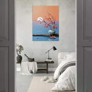 Cadre Reflets de Sérénité au Crépuscule Zen reflets de sérénité au crépuscule zen